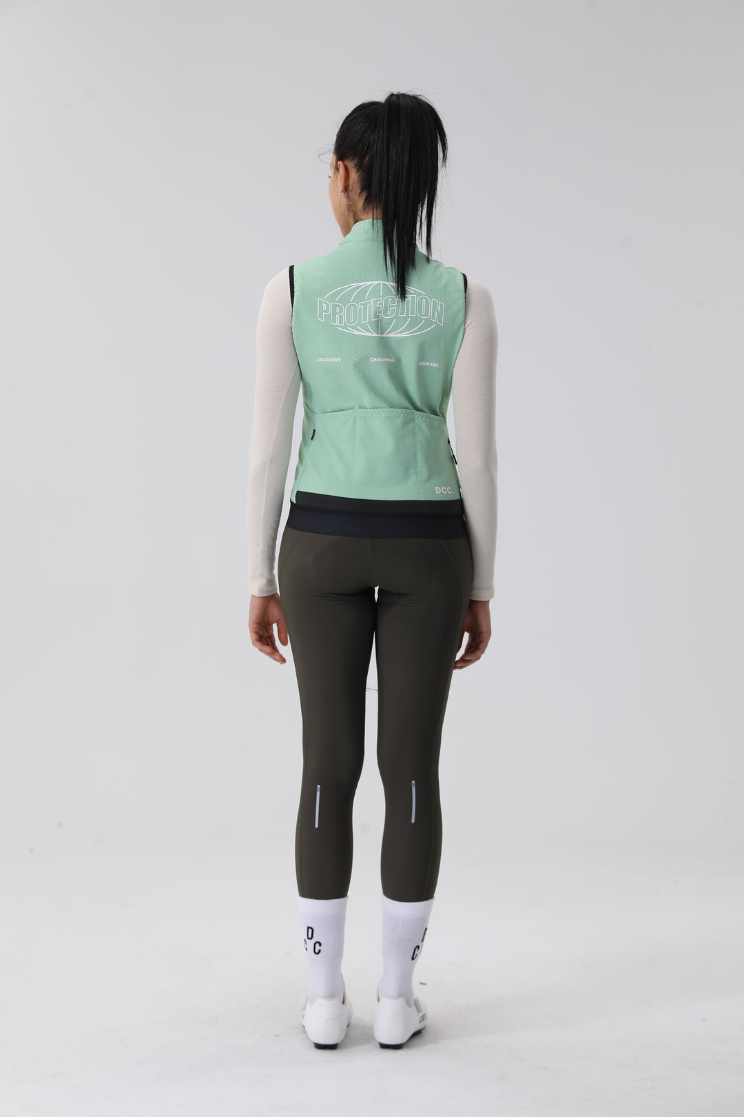 Ruige Airstream Vest Green DCCF250816