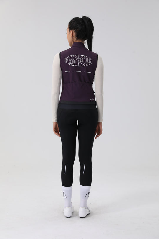 Ruige Airstream Vest Violet DCCF250816