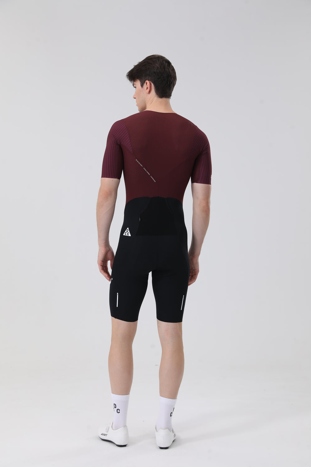 Pro SS Cycling Skinsuit Maroon DCCM250805