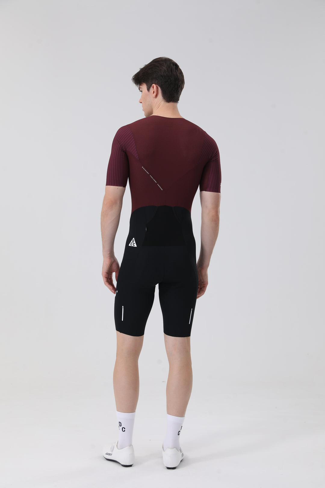 Pro SS Cycling Skinsuit Maroon DCCM250805