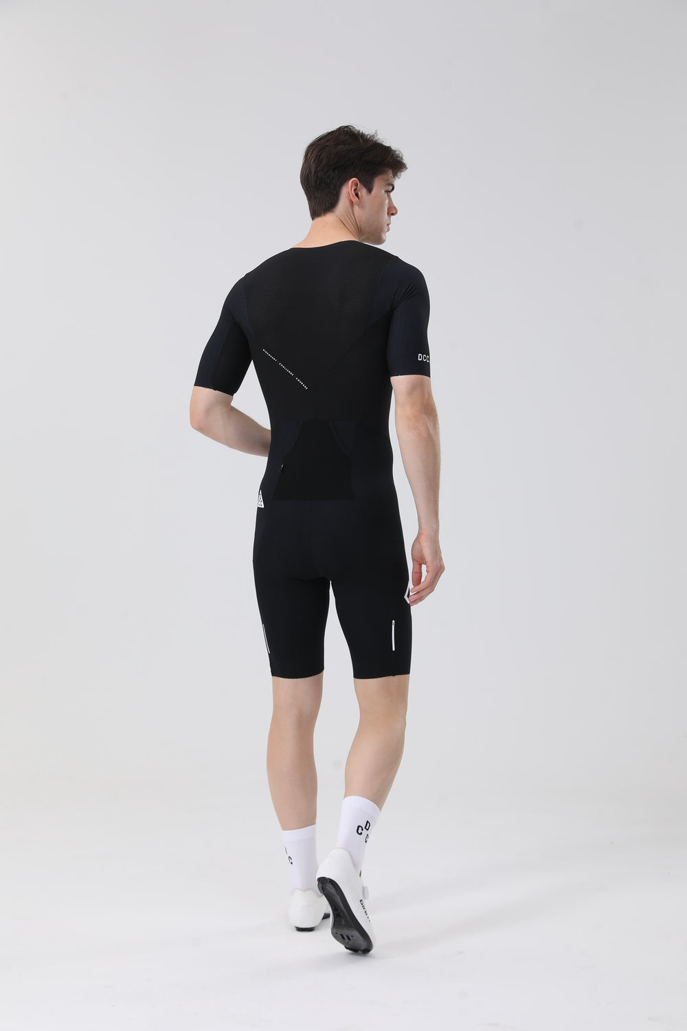 Pro SS Cycling Skinsuit Black DCCM250805