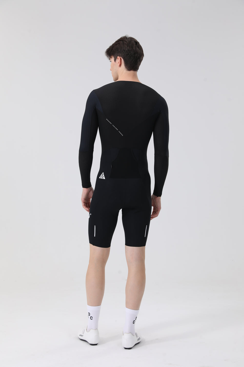 Pro LS Cycling Skinsuit Black DCCM250807