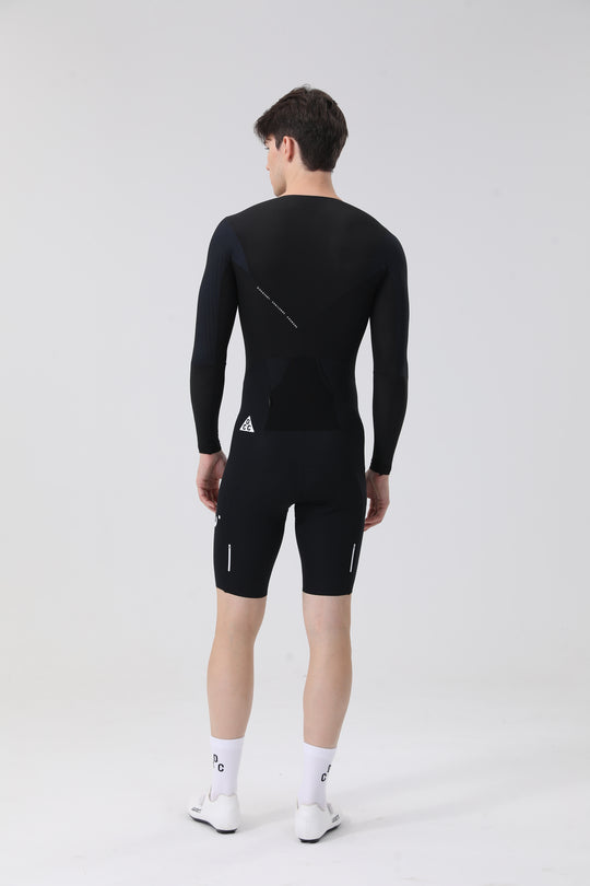 Pro LS Cycling Skinsuit Black DCCM250807
