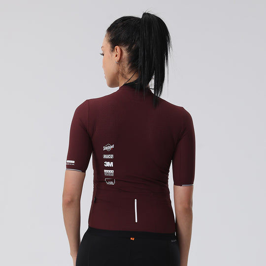 QINGCHUAN SS Jersey Wine Red DCCF250109