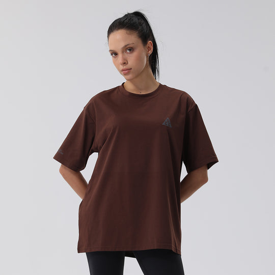 FENGJI T-Shirt Wine Red DCCF250601