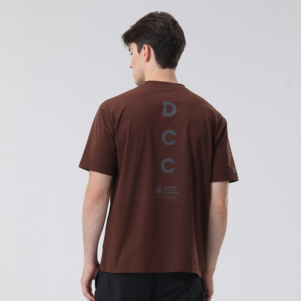 FENGJI T-Shirt Wine Red DCCM250601
