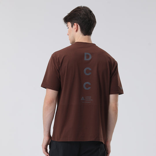 FENGJI T-Shirt Wine Red DCCM250601