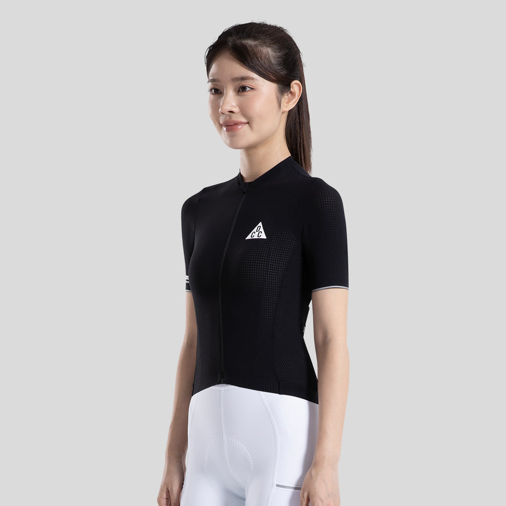 SUXUAN Short Sleeves for Women Black DCCF240509