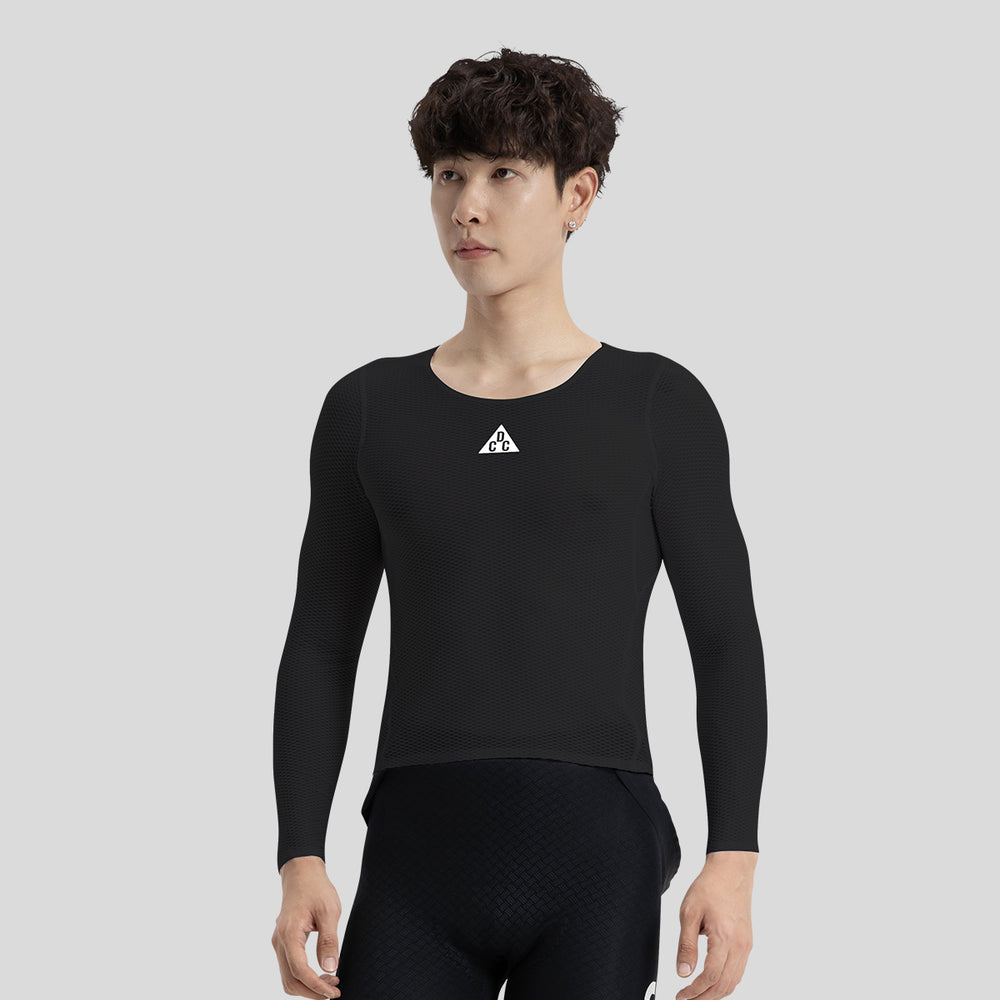 Base Layer LS Tee Black DCCM240906