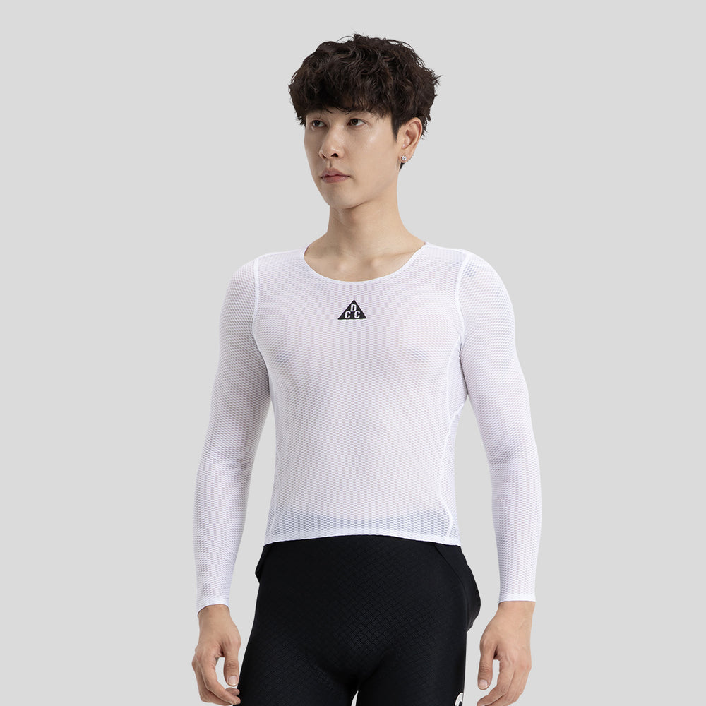 Base Layer LS Tee White DCCM240906