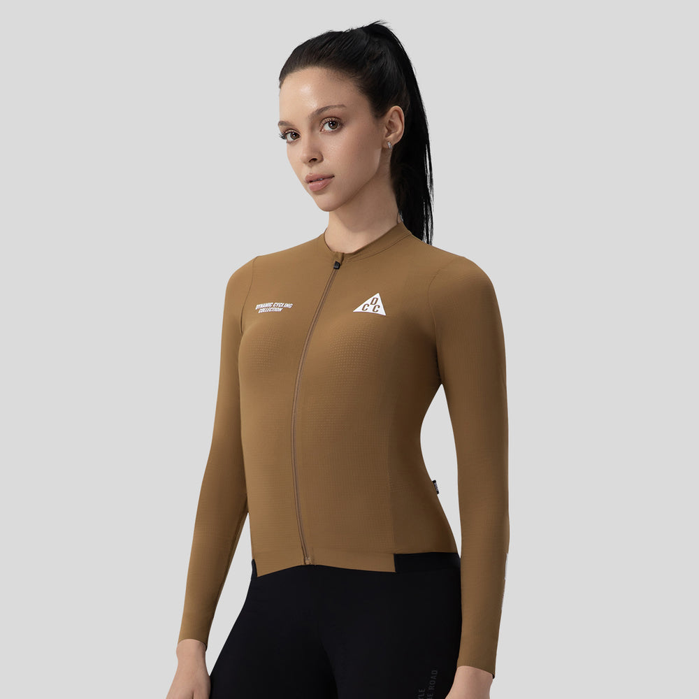 QINGCHUAN LS Jersey Brown DCCF250902