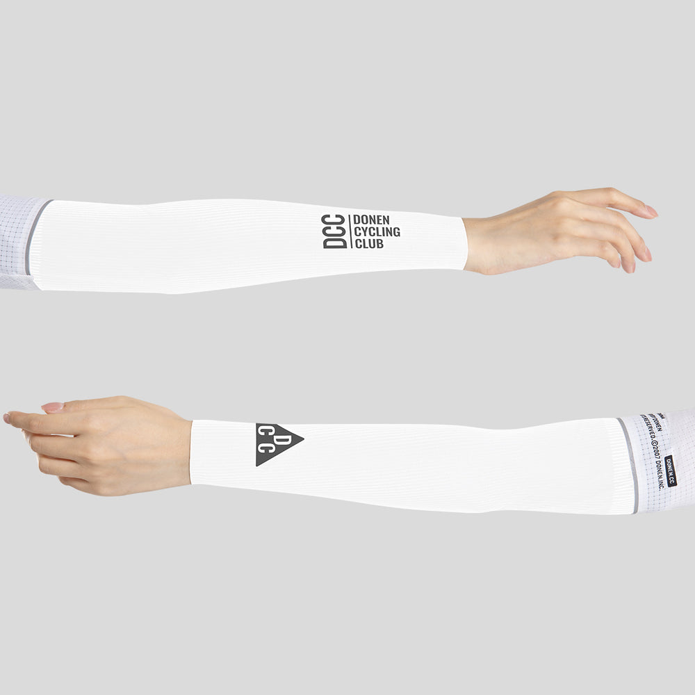 One Piece Arm Warmers White DCCA240629