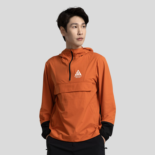 LIYING Csual Windbreaker Jacket for Men Brown DCCM250115