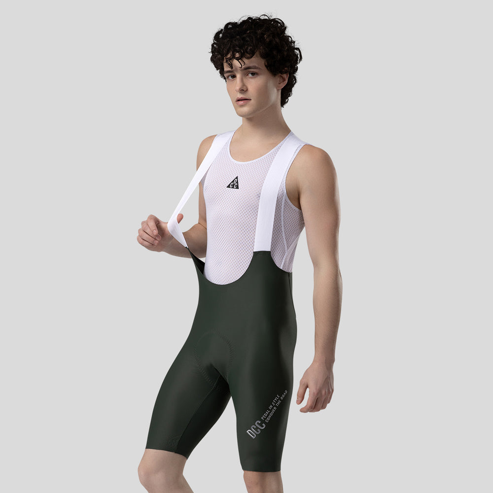 TUOREN Bib Shorts Ink Cloud Green DCCT250519