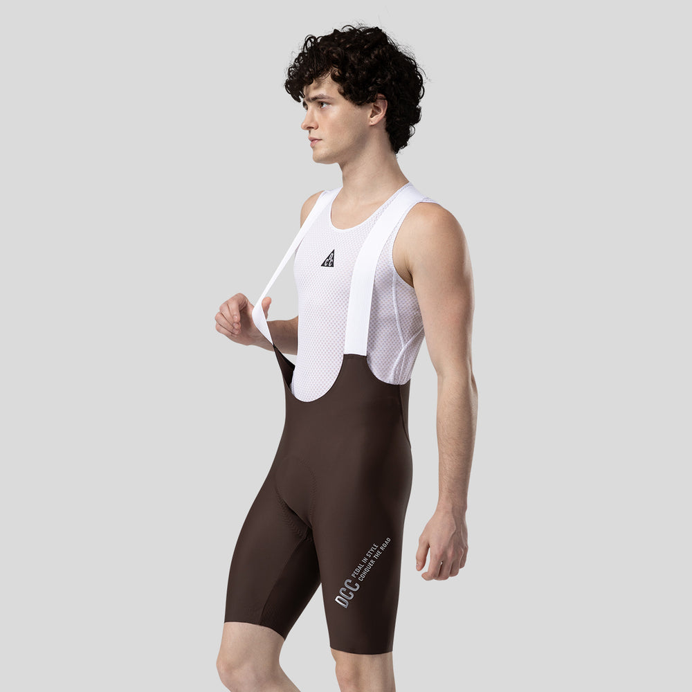 TUOREN Bib Shorts Chocolate Brown DCCT250519