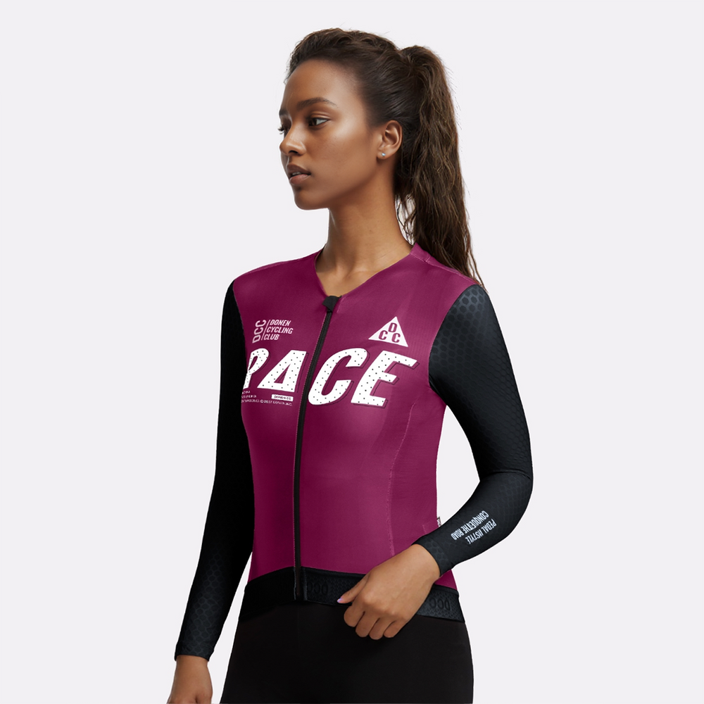 Elite Level Pro AIR LS Jersey Purple DCCF240801