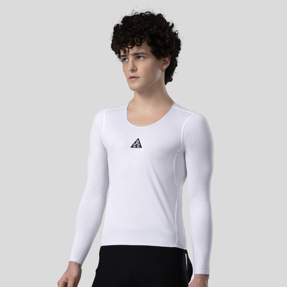 Carbon-X Base Layer LS Tee White DCCM250612