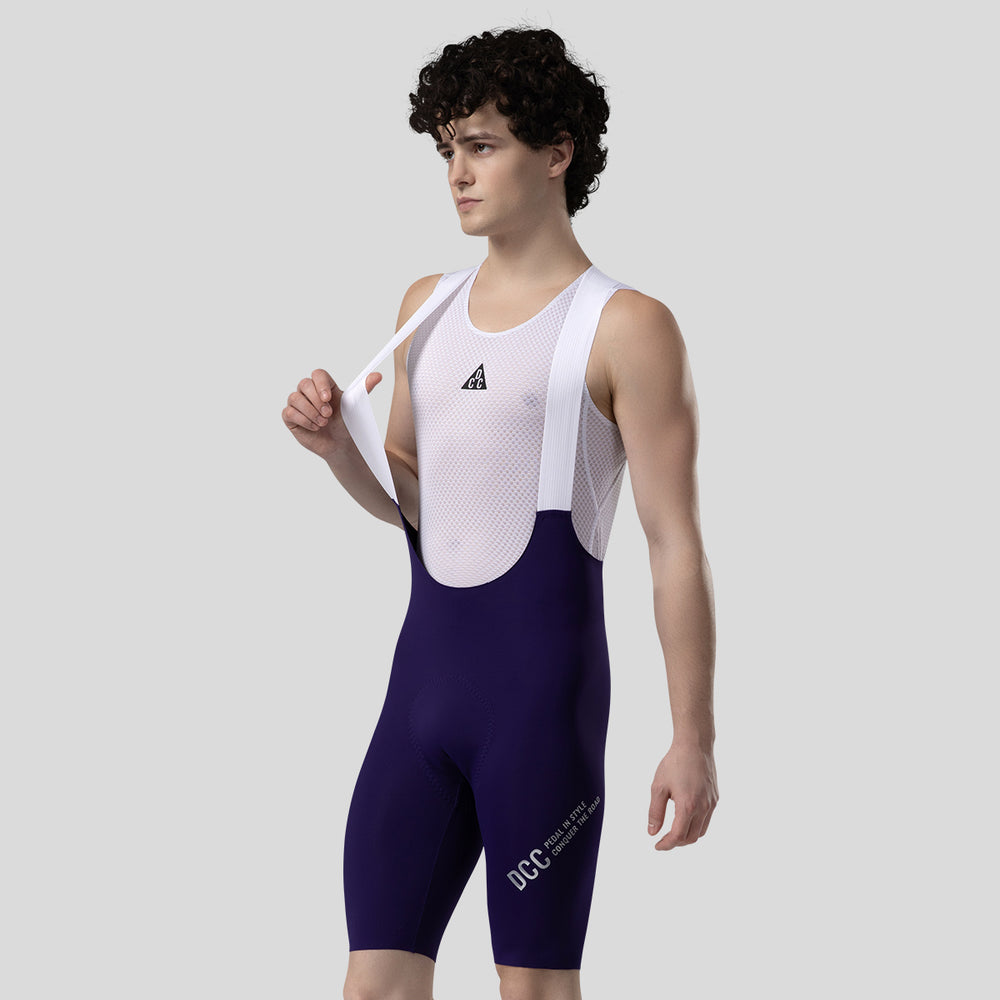 TUOREN Bib Shorts Deep-blue Purple DCCT250519